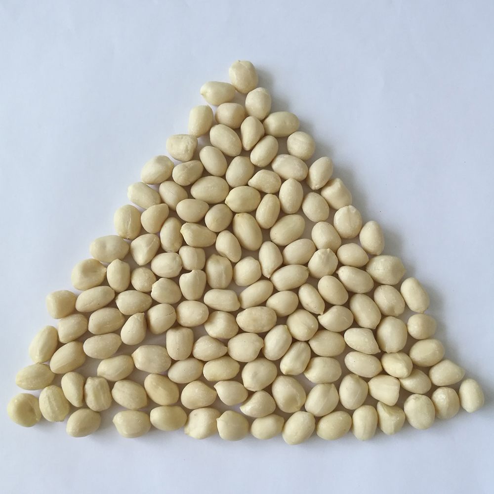 Blanched peanut kernels