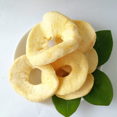 Dried apple ring without sugar