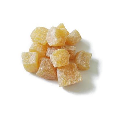 Ginger chunk with icing sugar