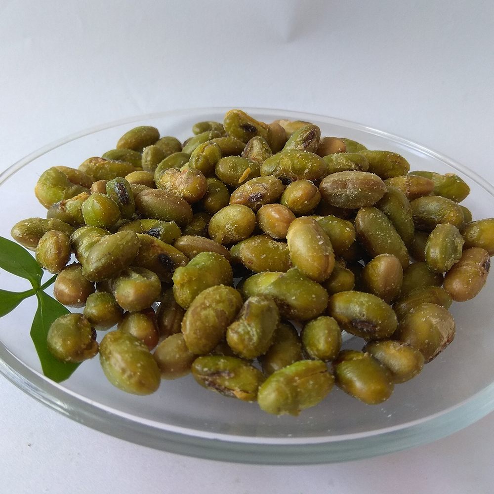 Salted edamame